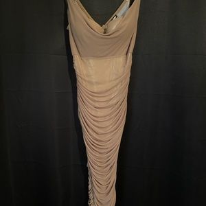 Fashion Nova mesh midi dress